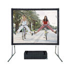400 Inch Fast Fold Screens , Mobile Projection Screen For outdoor events , exhibitions
