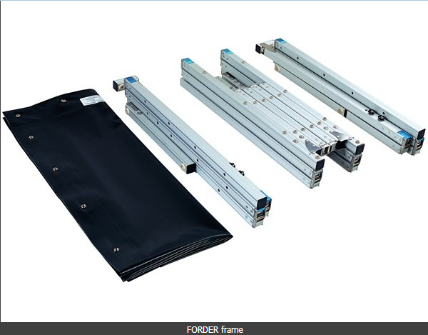 Écran de projection portatif pliable rapide avec tissu en PVC 3D 16