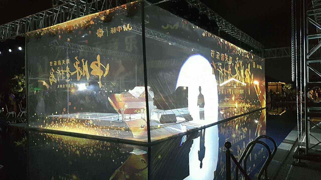 Dernières nouvelles de l'entreprise Analyse de l'utilisation de la technologie de projection d'écran dans la représentation d'étape