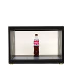 42" Holo Showcase 3D Holographic Display Pyramid Hologram Glass For Exhibition