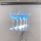 Transparent projection film Holographic Projection System for Window Shop Display