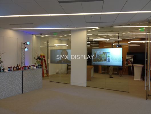 Qualité Film d'écran transparent de projection arrière d'aluminium olographe de projection Usine