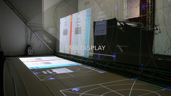 qualité Projection virtuelle de film olographe de grande taille de réflexion pour le système de projecteur de l'hologramme 3D Usine