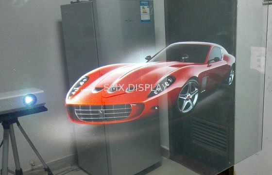 Film d'écran olographe transparent auto-adhésif pour la fenêtre de magasin