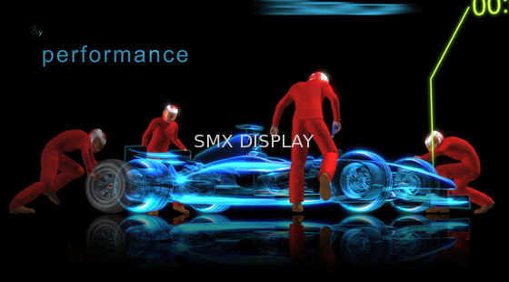 qualité Aluminium olographe transparent de l'aluminium 3D d'hologramme de projection de Ghost de poivre Usine