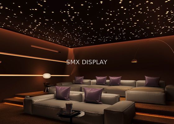 Qualité Installation facile optique d'épaisseur du plafonnier d'étoile de fibre de panneau de fibres agglomérées de polyester 9mm Usine