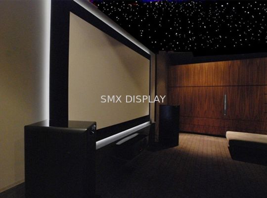 Qualité Les lumières optiques de fibre de scintillement de corps de PMMA acoustiques noircissent/bleu marine/UV pour des homes cinéma Usine