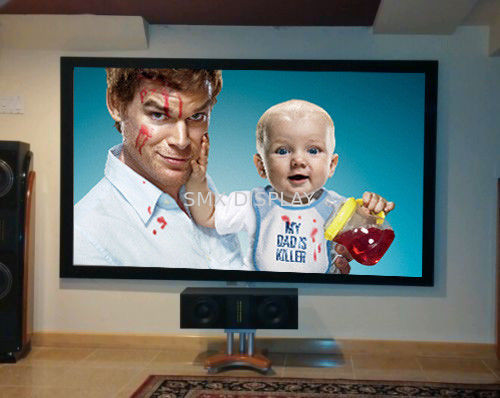 Qualité Tissu d'argent de l'écran de projection de vue fixe de théâtre de cinéma de projecteur 3D pour le cinéma à la maison Usine