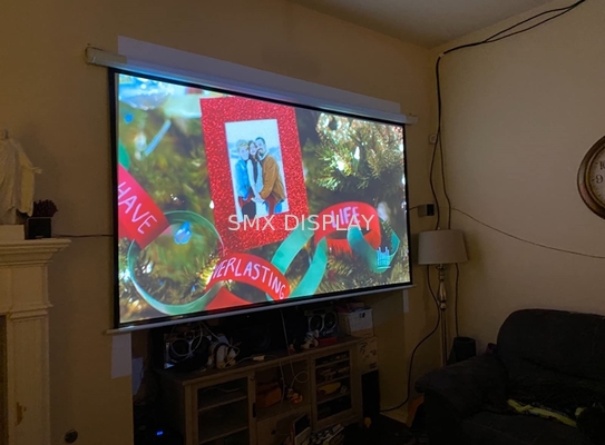 Écran de projection électrique de HD avec à télécommande pour Home Theater