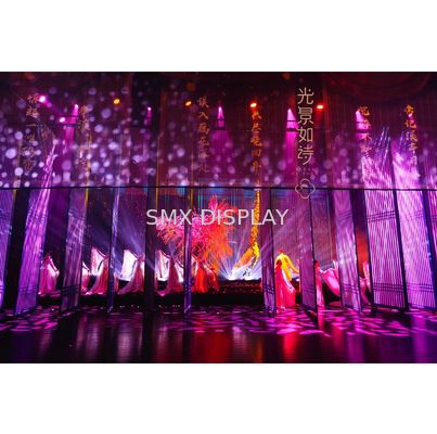 Qualité Écrans de projection holographique SMX Holo Gauze 3D Hologram Mesh Screen utilisé pour les expositions de mariage sur scène Usine