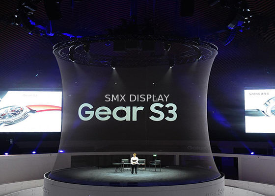 Qualité 3D électrique Mesh Screen olographe 30m/50m Mesh Projector Screen olographe Usine