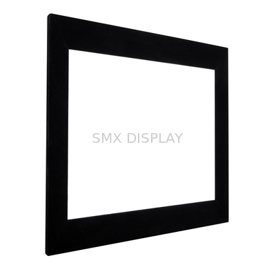 Front Fabric 4K écrans de projecteur de la bière blonde allemande HD d'écran de projection de cadre fixe de 150 pouces