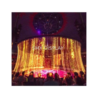 Qualité Écran olographe d'hologramme de Mesh Projector Screen Extra Large 3D de long terme Usine