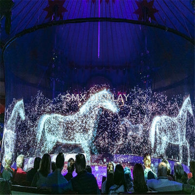 Qualité Écran de projection grand Hologramme Gauze Blanc Gris Noir Hologramme Mesh Usine