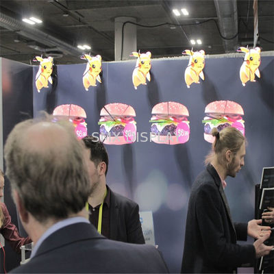 Qualité Fan en aluminium 3D du PC LED olographe/angle de vue d'Ith 175 de projecteur de l'hologramme 3D Usine