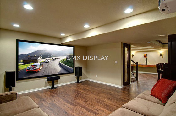 Qualité Écran de projection acoustique 4K de 150 pouces couvert de velours Usine