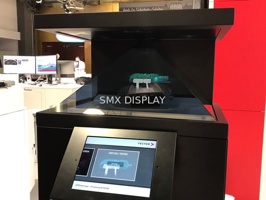 Qualité 22" boîte olographe de technologie virtuelle de l'hologramme 3D d'étalage de pyramide d'hologramme Usine