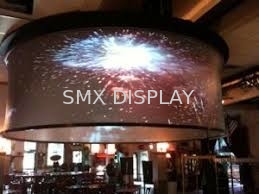 Grandes tailles faites sur commande incurvées d'écran de projection de 360 degrés avec le support