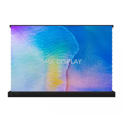 Qualité Écran ALR de sol de tension électrique de 120 pouces pour projecteur laser UST Écran cinématographique à projection ultrashort motorisé Usine