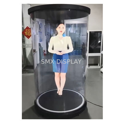 Affichage holographique en 3D basé sur un écran interactif 75 pouces holographique numérique