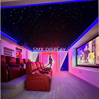Qualité 0.75mm PMMA étoile aléatoire lampes à fibre optique panneaux de plafond étoile pour le cinéma à domicile Usine