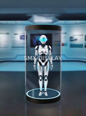 Qualité Équipement d'affichage d'hologramme 3D Holo Tube Taille humaine AI assistant virtuel Holographique cylindre d'affichage Holo Box Usine