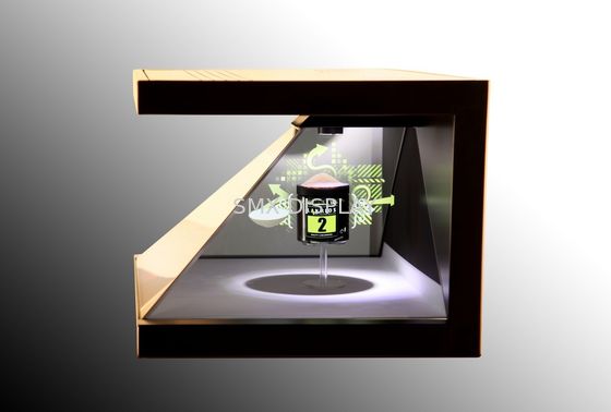 Qualité 3D Hologram Showcase 3-side View Holo Display Hologram Pyramid for Exhibition Advertising Usine