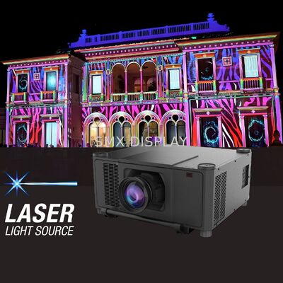 Projecteur SMX de génie extérieur 20000lumen Projecteur laser WUXGA 3LCD pour projection extérieure de bâtiment