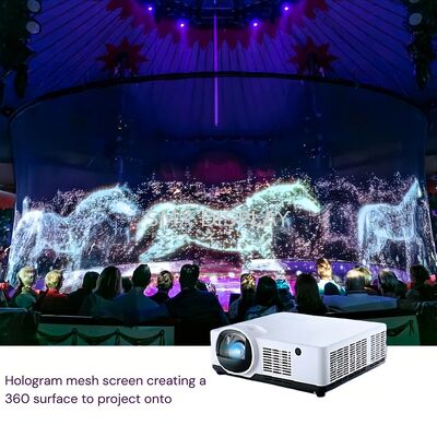 Qualité Longue durée de vie 20000 heures Laser 6000lumens Projecteur à courte portée pour une grande mise en place de projection avant scène Usine