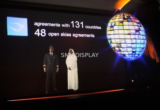 Qualité Épaisseur transparente de la couleur 95um d'aluminium de projection visuelle olographe réfléchie de l'étape 3D Usine