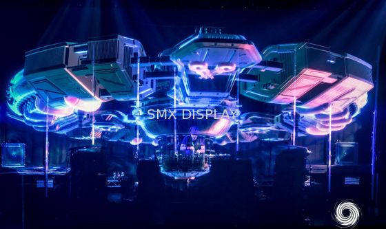 Qualité Écran invisible olographe d'hologramme de système de projection de gaze de Holo pour l'étape Usine