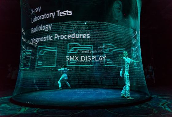 Qualité Écran de projection de Holoflex Holo Gauze Clear Holographic 3D Usine