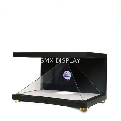 Qualité Affichage 3D 32' Vitrine Hologramme Pyramide 270 degrés Box d'affichage Holo Résolution Full HD Usine