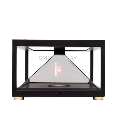 3D Pyramide Holo Display Vitrine 360 degrés Hologramme boîte d'affichage pour la publicité