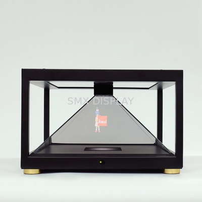 Affichage olographe d'hologramme de la tôle de l'étalage AC110V du verre trempé 3D 3d