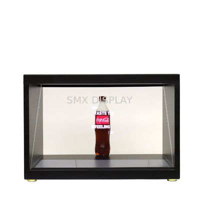Qualité Affichage de vitrine d'hologramme 3D à 180 degrés avec résolution Full HD et lumière LED réglable Usine