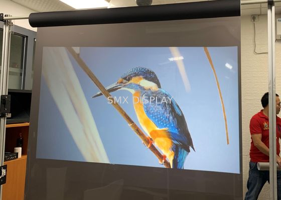 Qualité Film contrasté de projection arrière de miroir auto-adhésif pour la publicité de fenêtre Usine