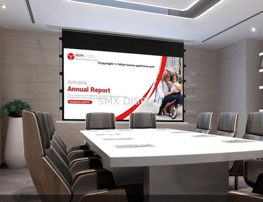 Qualité En aluminium 100 » Tab Tensioned Projection Screen de plafond Usine