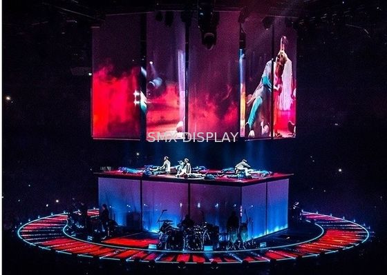 Qualité Écran de Front Rear Transparent Hologram Mesh pour Live Concert Usine