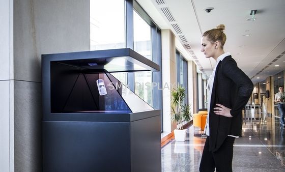 Qualité Boîte prête à l'emploi 1920x1080 de l'hologramme 3D de verre trempé Usine