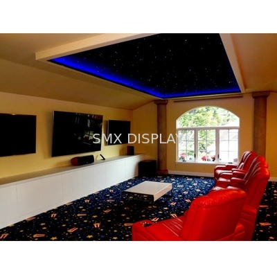 Panneaux de plafond optiques d'étoile de fibre de PMMA 15W 600*600mm pour le tir de lune