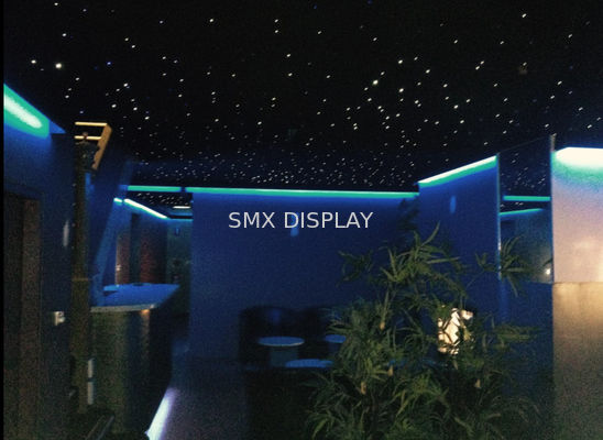 Qualité le plafond optique de fibre de panneau de 9mm couvre de tuiles les couleurs PMMA du panneau de fibres agglomérées 7 de polyester Usine