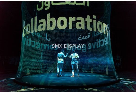 qualité Longueur olographe du film 30m de projection de Pepperscrim pour la publicité extérieure Usine