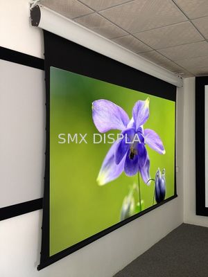 qualité L'étiquette de 100 pouces tendue a motorisé l'écran, tissu de gris de l'écran motorisé par home cinéma HD Usine