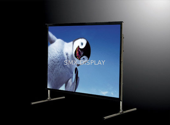 Qualité écran de projection de 100 pouces, écrans rapides de pli pour l'éducation, partie, concert Usine