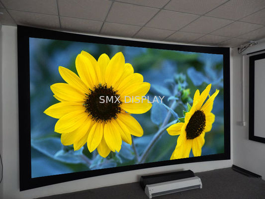 qualité Le cinéma de ROHS a courbé l'écran de cadre fixe, écrans fixés au mur pour des projecteurs Usine