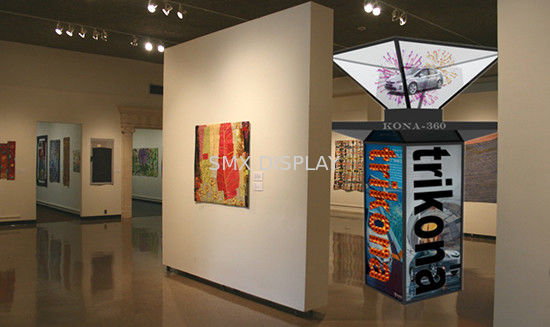 qualité Grand affichage olographe de pyramide de 360XXL 3D, Dreamoc XXL pour des aéroports ou des théâtres Usine