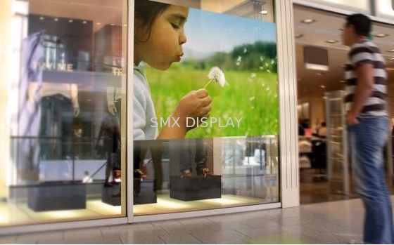 Qualité Film 100um de projection arrière de la publicité de transmittance pour l'affichage de lumière du jour Usine