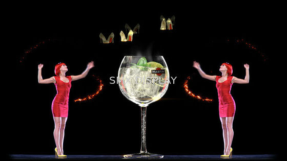 Qualité Projection olographe olographe de l'écran 3D de Digital pour l'exposition de l'hologramme 3D Usine